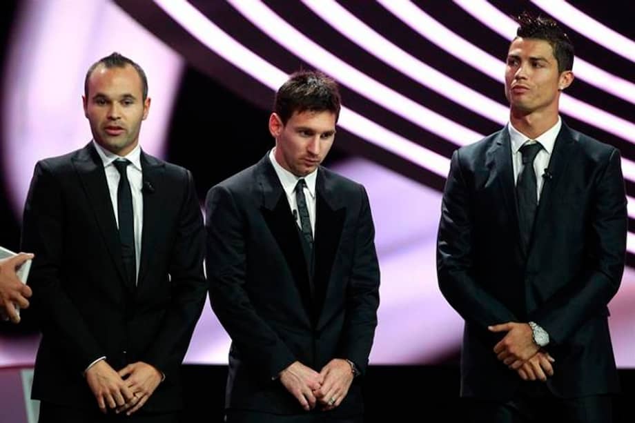 Messi, Iniesta y Cristiano Ronaldo, nuevamente en la disputa por un trofeo / Archivo