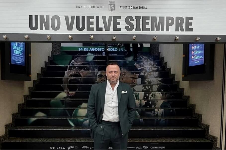 Silvio Plaza, 'Pecho Frío' en la película 'Uno vuelve siempre'.