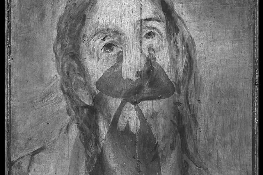 El Palacio Papal de la localidad romana de Castel Gandolfo acogió este sábado la presentación al público del inédito 'Redentor' de El Greco, una obra del siglo XVI rescatada tras décadas oculta bajo un calco realizado por un falsificador.