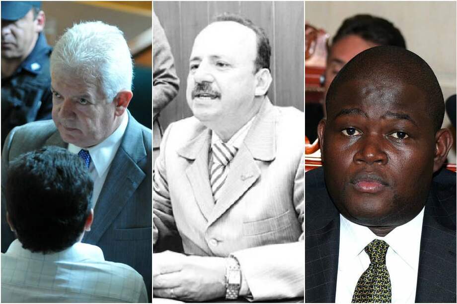 Respectivamente, el exsenador Mario Uribe y los excongresistas Luis Alberto Gil y Juan Carlos Martínez Sinisterra. / Archivo