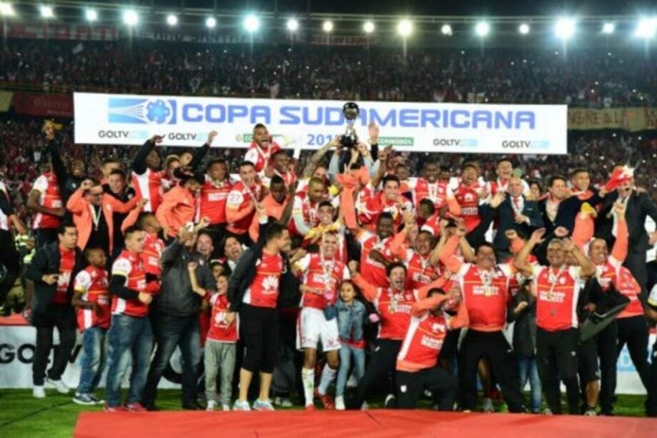 Independiente Santa Fe es el vigente campeón de la Copa Sudamericana. / Archivo.