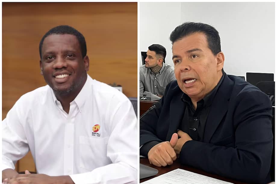 Roger Mina y Roberto Ortiz se han enfrentado por el contrato de alumbrado público.