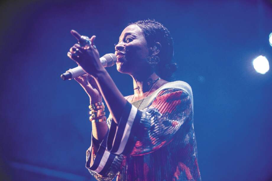 Julia Martínez, artista sanandresana, se presentó en septiembre de 2017. / Cortesía