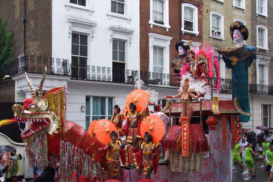El festival Notting Hill de Londres se lleva a cabo todos los años desde 1966.