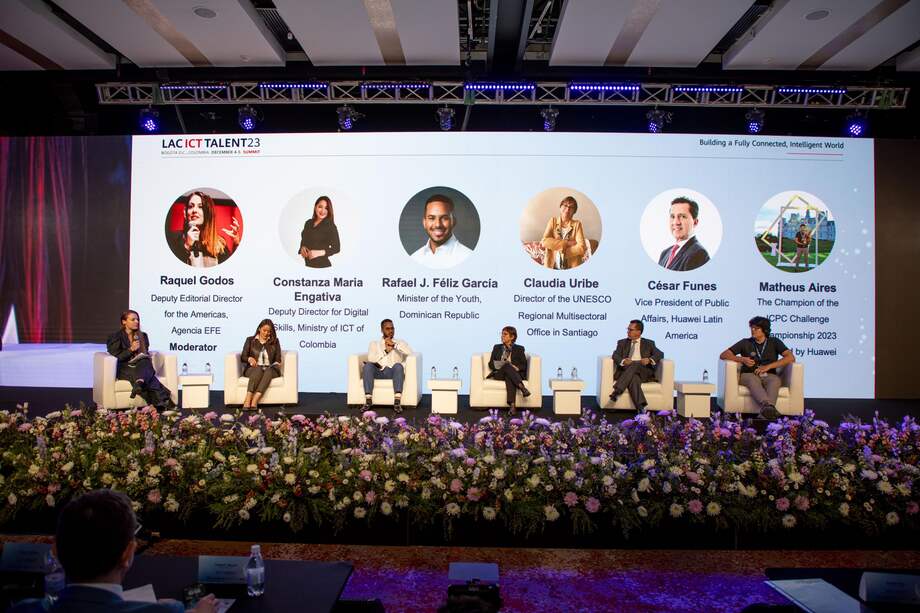 LAC ICT Talent 2023, foro regional que se está desarrollando en Bogotá.