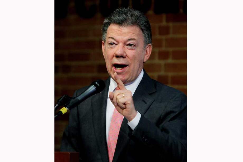 El presidente Santos. / Archivo