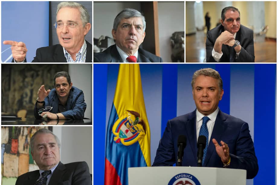 El presidente Iván Duque se reunión con los directores de los partidos. / Archivo-El Espectador