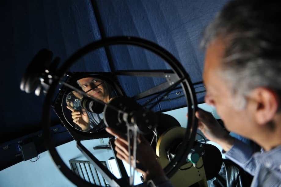 Raúl Joya, director del Observatorio Astronómico de la Universidad Sergio Arboleda. / /Gustavo Torrijos