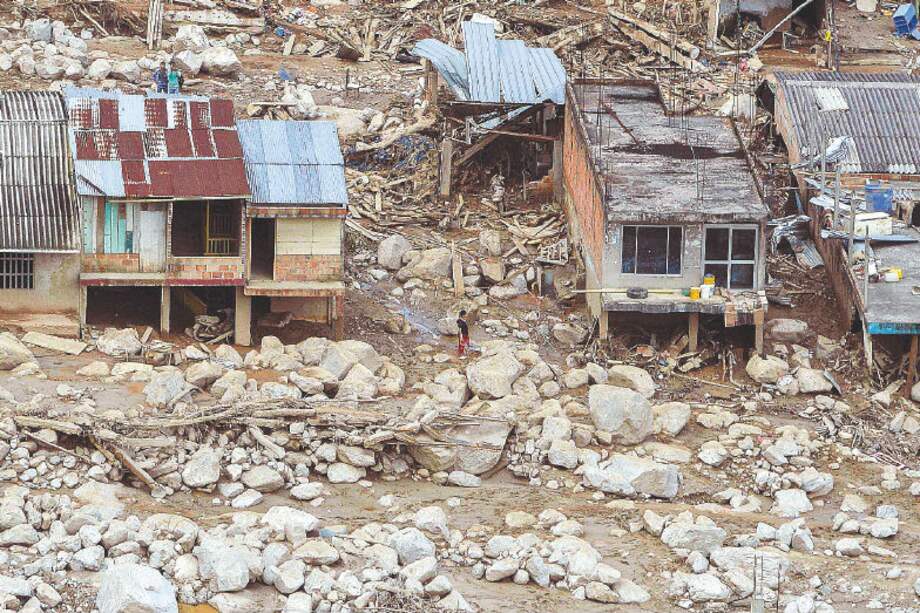 Yo estuve en Mocoa, cuando la azotó una avalancha