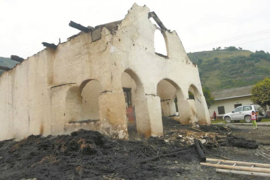 Restos de un lugar histórico