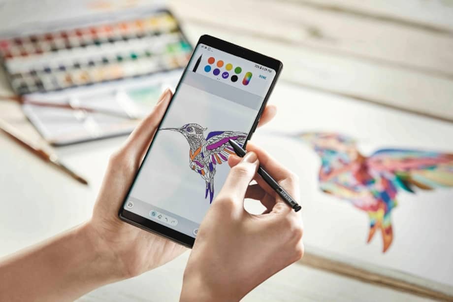 El Note 8 llega tiene 64GB de almacenamiento interno en su modelo de entrada. Se puede extender mediante tarjeta microSD. / Cortesía - Samsung