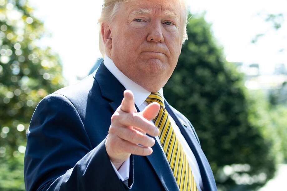 Donald Trump, presidente de los Estados Unidos. / AFP