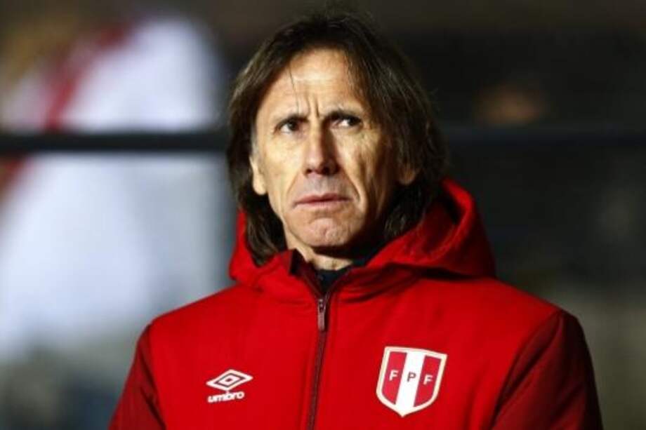 Ricardo Gareca, técnico de la selección peruana de fútbol. / EFE