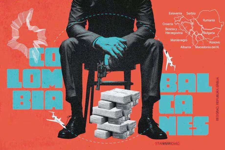 Clanes de los Balcanes hace presencia en Colombia, aproximadamente desde 2020./