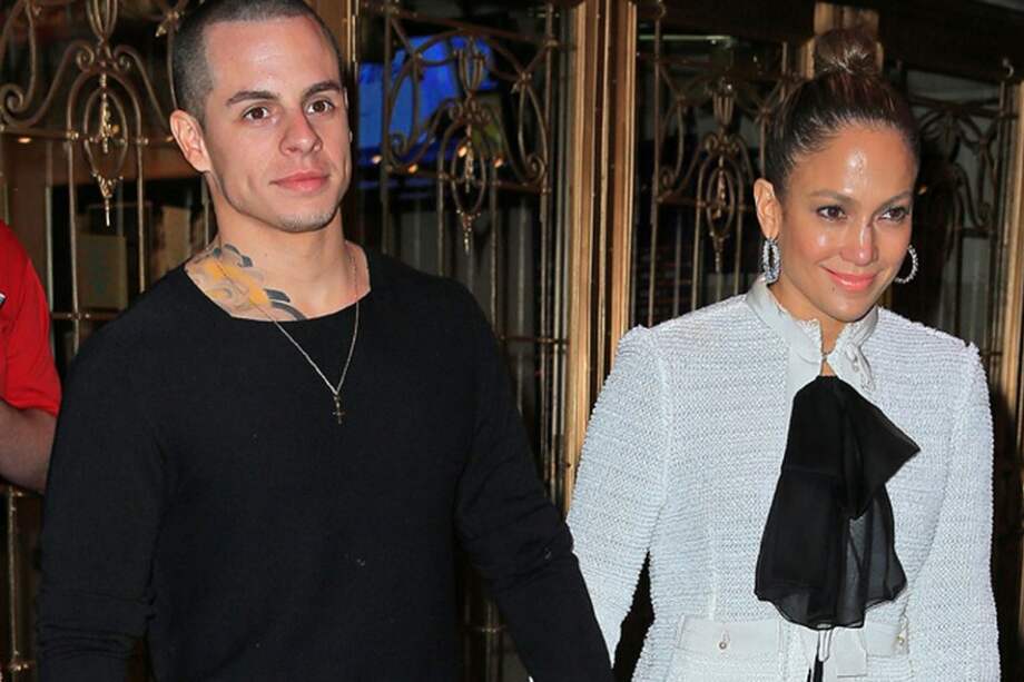 Casper Smart y Jennifer Lopez. / Bang Showbiz