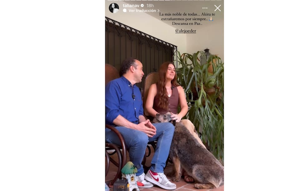 Taliana Vargas rindió homenaje a su amada Akira.