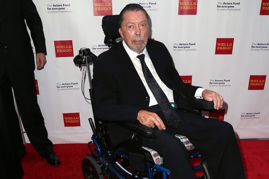 Así lucía Tim Curry poco antes de su fallecimiento.
