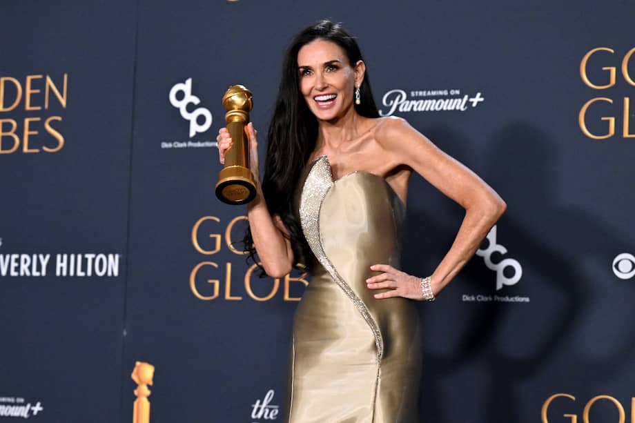 La actriz Demi Moore. /Robyn Beck / AFP