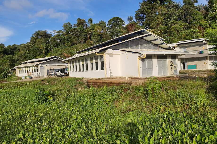 Institución educativa de Puerto Meluk.