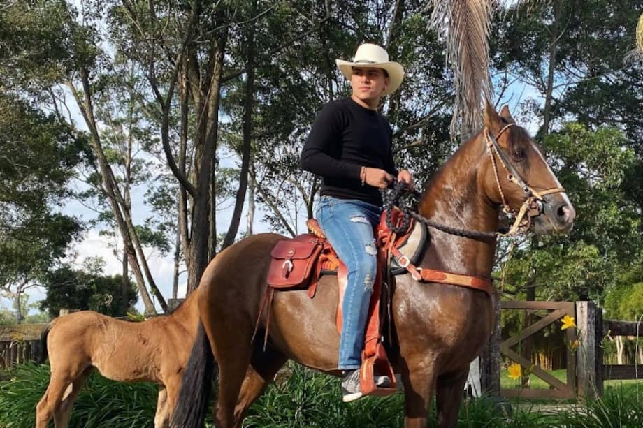 Los caballos fueron una de las grandes pasiones de Yeison Jiménez, a quienes describía como parte de su familia.