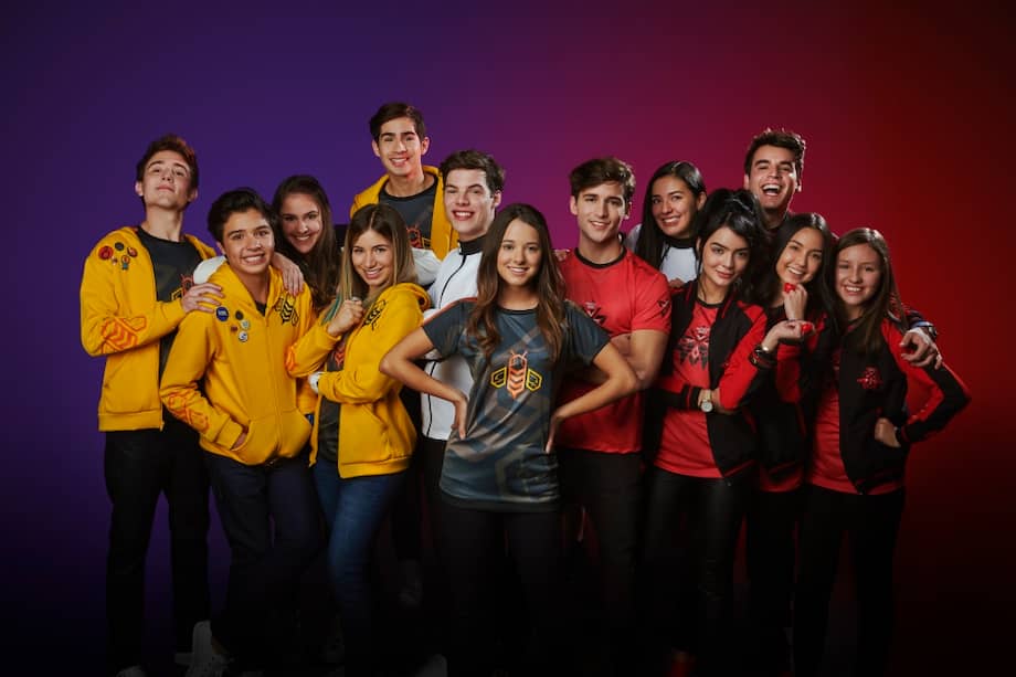 El elenco de “N00bees” está integrado por talento colombiano, brasileño, mexicano y argentino. / Cortesía