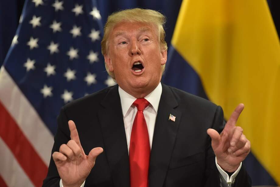 Donald Trump, presidente de Estados Unidos. / AFP