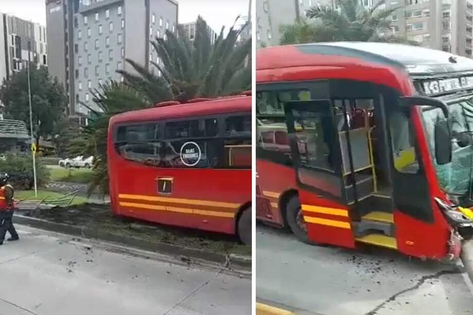 El articulado estuvo en el sitio por más de una hora.