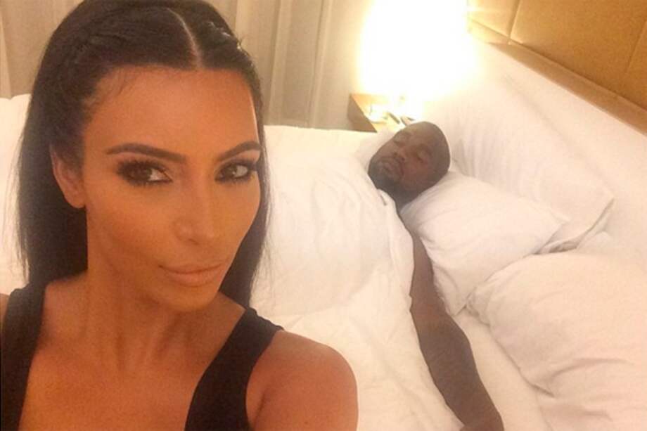Kim Kardashian y su esposo Kanye West. / Instagram.com/kimkardashian