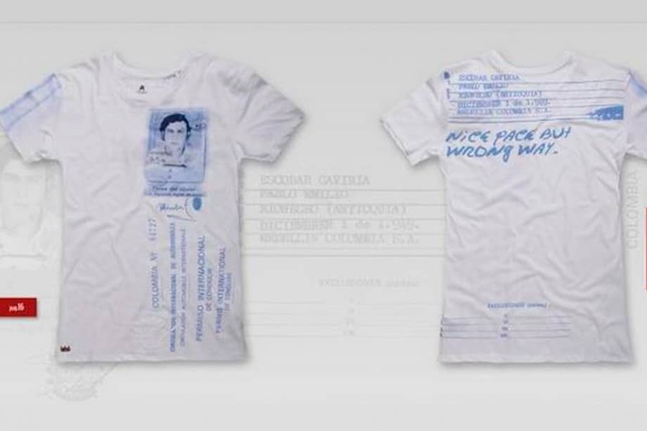 Camiseta de la colección "Escobar Henao". / Escobarhenao.com.