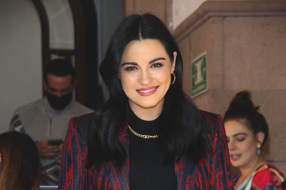 La actriz y cantante, Maite Perroni.