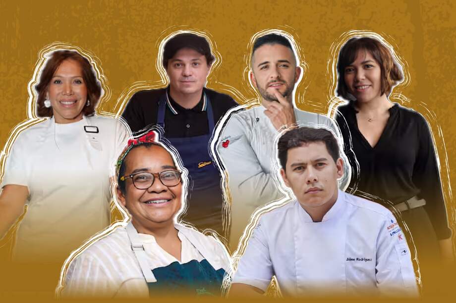 Chefs colombianos que se destacaron en la escena gastronómica mundial.