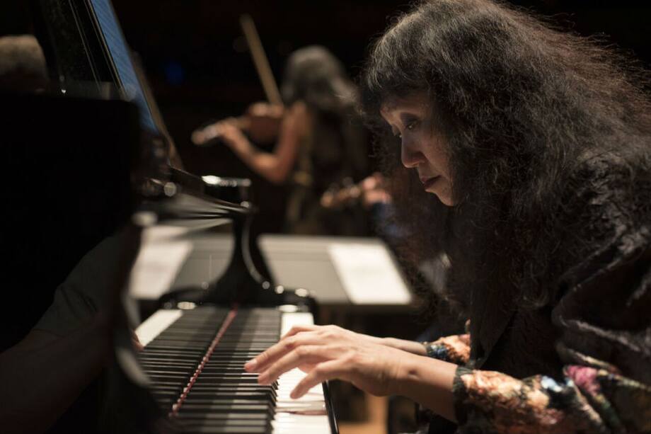 Wu Han en concierto con The Chamber Music Society del Lincoln Center. / Tristan Cook y Alice Tully Hall.