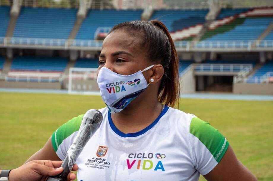 Jackeline Rentería es luchadora; ganó medalla de bronce en Pekín 2008 y en Londres 2012.