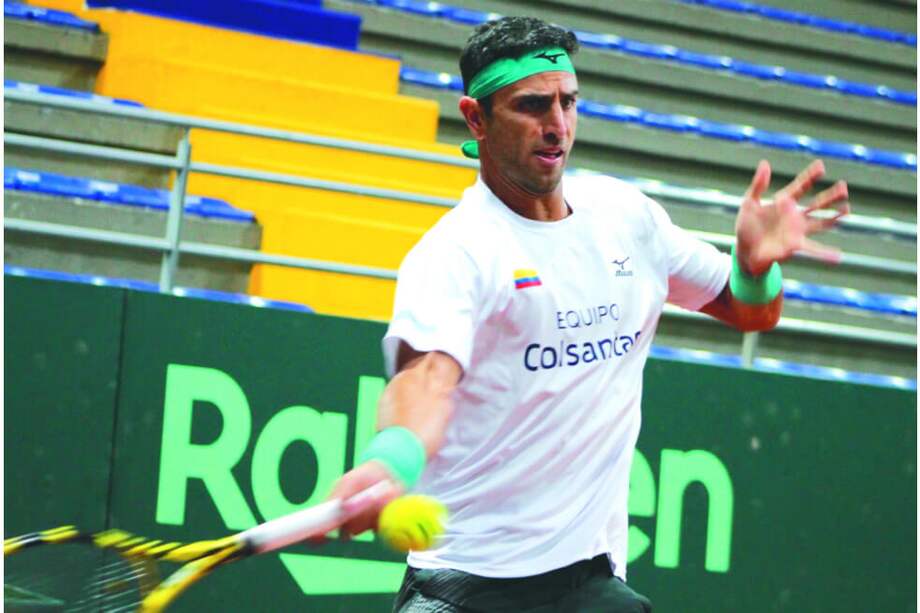 Robert Farah está listo para la serie ante Argentina, en un año en el que su objetivo es la participación en los Juegos Olímpicos. / Juan Camilo Pérez - Fecoltenis