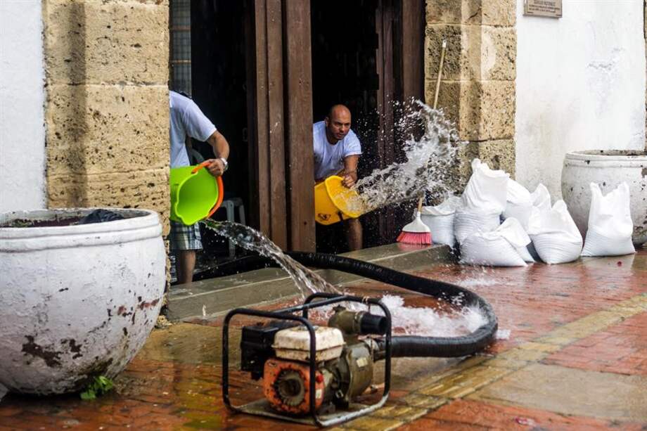 Inundaciones dejadas tras el paso de la tormenta tropical Iota