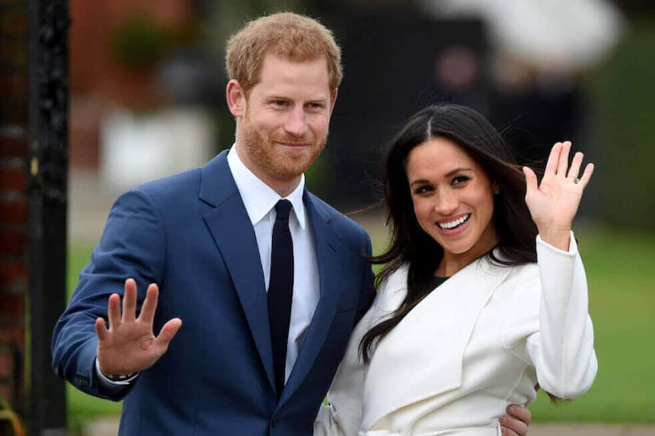 Enrique, de 34 años, y Meghan, de 37, se casaron el 19 de mayo en Windsor. / AFP