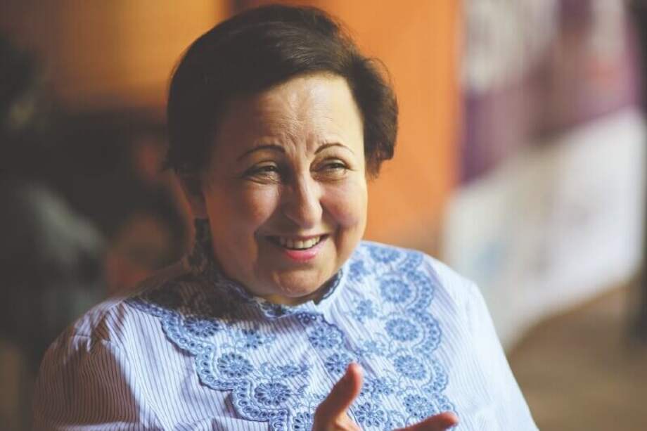 Shirin Ebadi es abogada, activista de derechos humanos y escritora. / Paula Cubillos