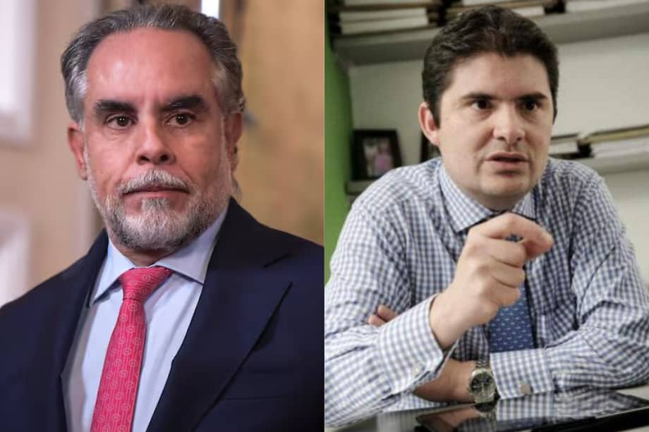 El fallo, emitido por la jueza 40 administrativa de Bogotá, dio un plazo de 48 horas para que Armando Benedetti (izquierda) se retracte de los señalamientos contra Luis Felipe Henao (derecha), publicados en su cuenta de la red social X, donde tiene más de medio millón de seguidores.