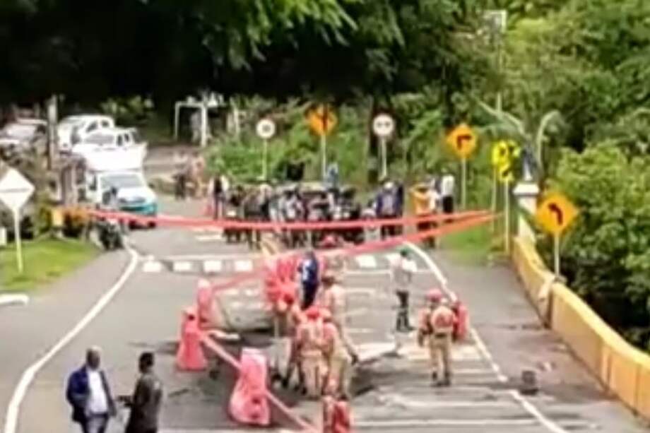 Puede comunicarse al #767 para conocer el avance de los estados de esta y otras vías de Colombia.