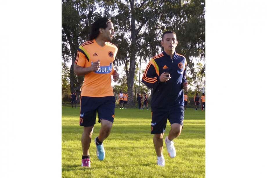 Radamel Falcao hizo trabajo diferenciado con la Selección Colombia