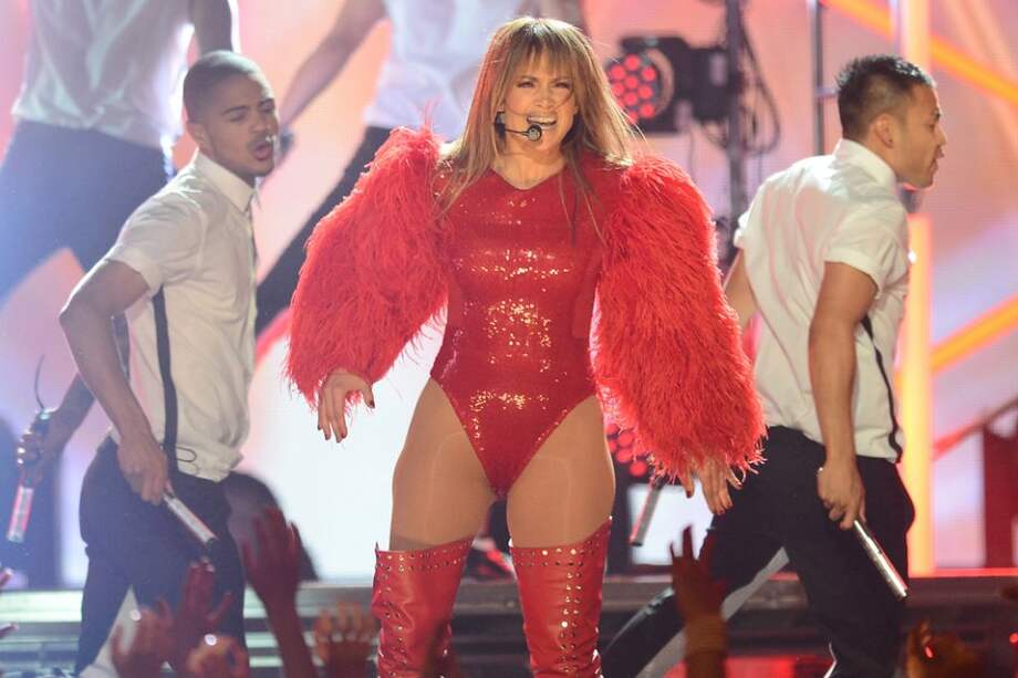 Jennifer Lopez en los Billboard 2013.