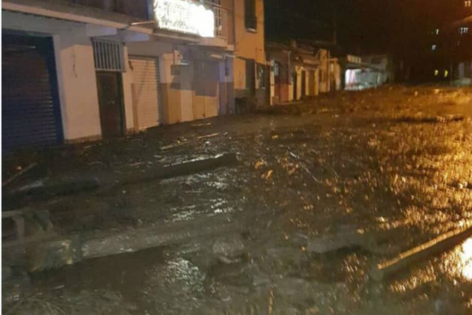 Emergencia en Corinto, Cauca, por desbordamiento del río La Paila