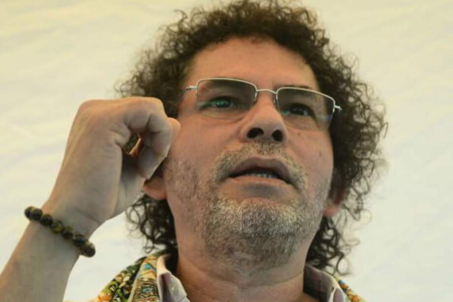 Pastor Alape fue miembro del Secretariado de las extintas Farc y actualmente es el delegado del partido FARC en el Consejo Nacional de Reincorporación (CNR). / Afp