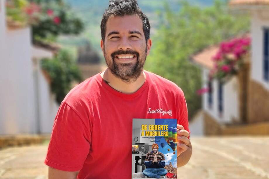 De gerente a mochilero, un libro del viajero Juan Fernando Campo.