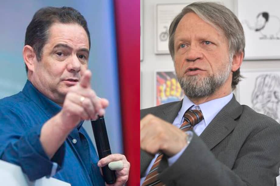 Germán Vargas Lleras y Antanas Mockus.