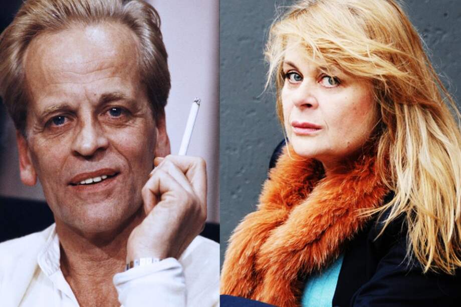 El alemán Klaus Kinski (izq) y su hija mayor, Pola Kinski/ AFP