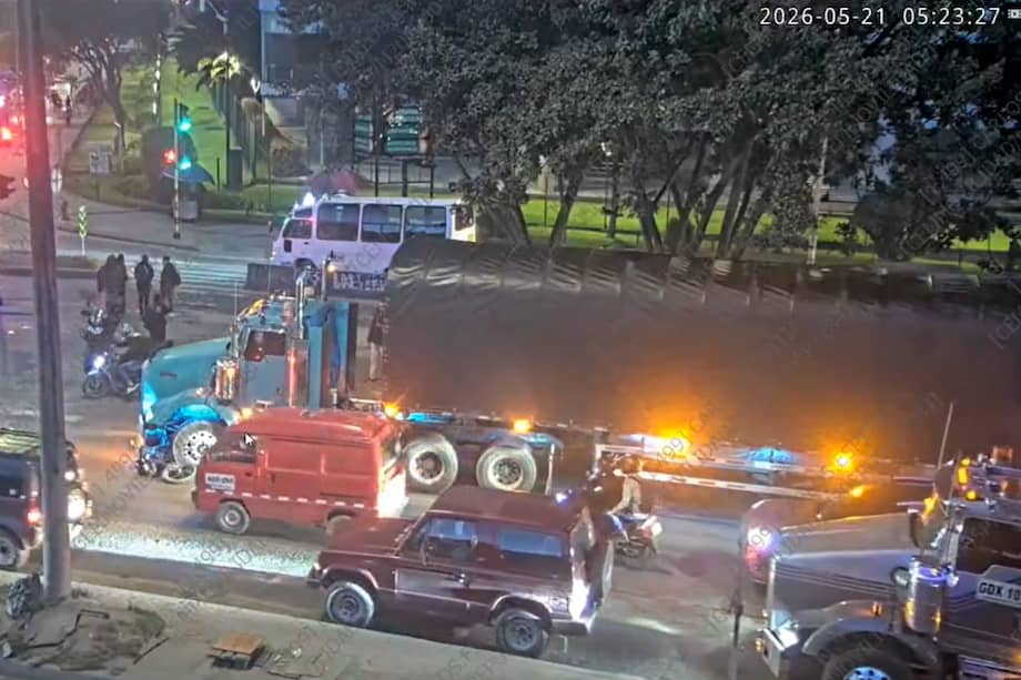 Accidente en la calle 13 con carrera 106