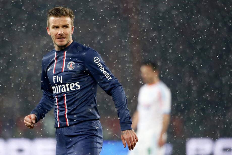 David Beckham afronta un futuro incierto en el París Saint-Germain
