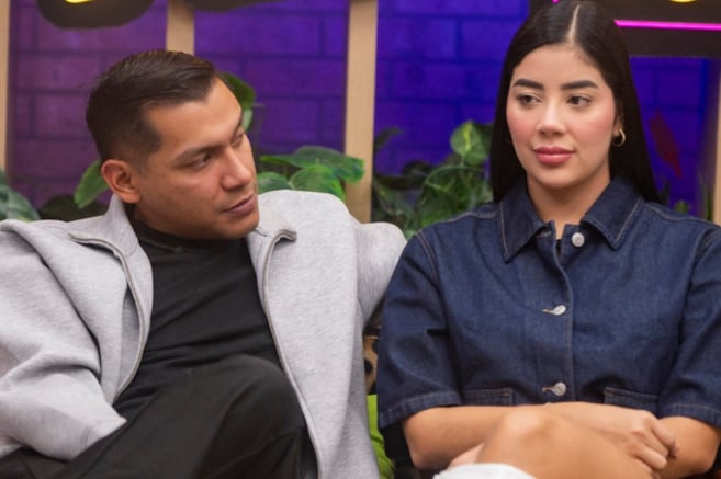 Juanda Caribe y Mariana Zapata se dieron su primer beso en público: "Te amo"