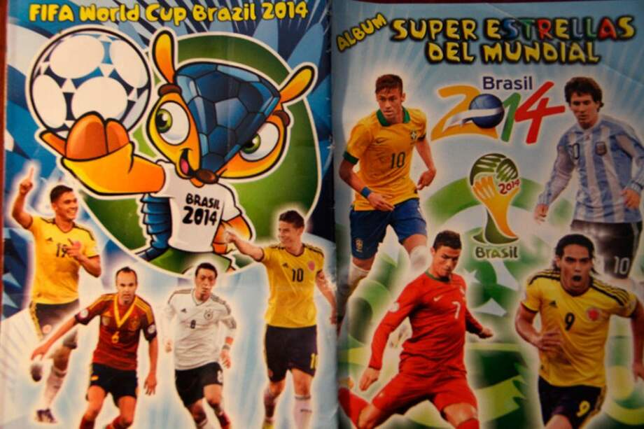 El álbum del Mundial made in Colombia no se puede llenar